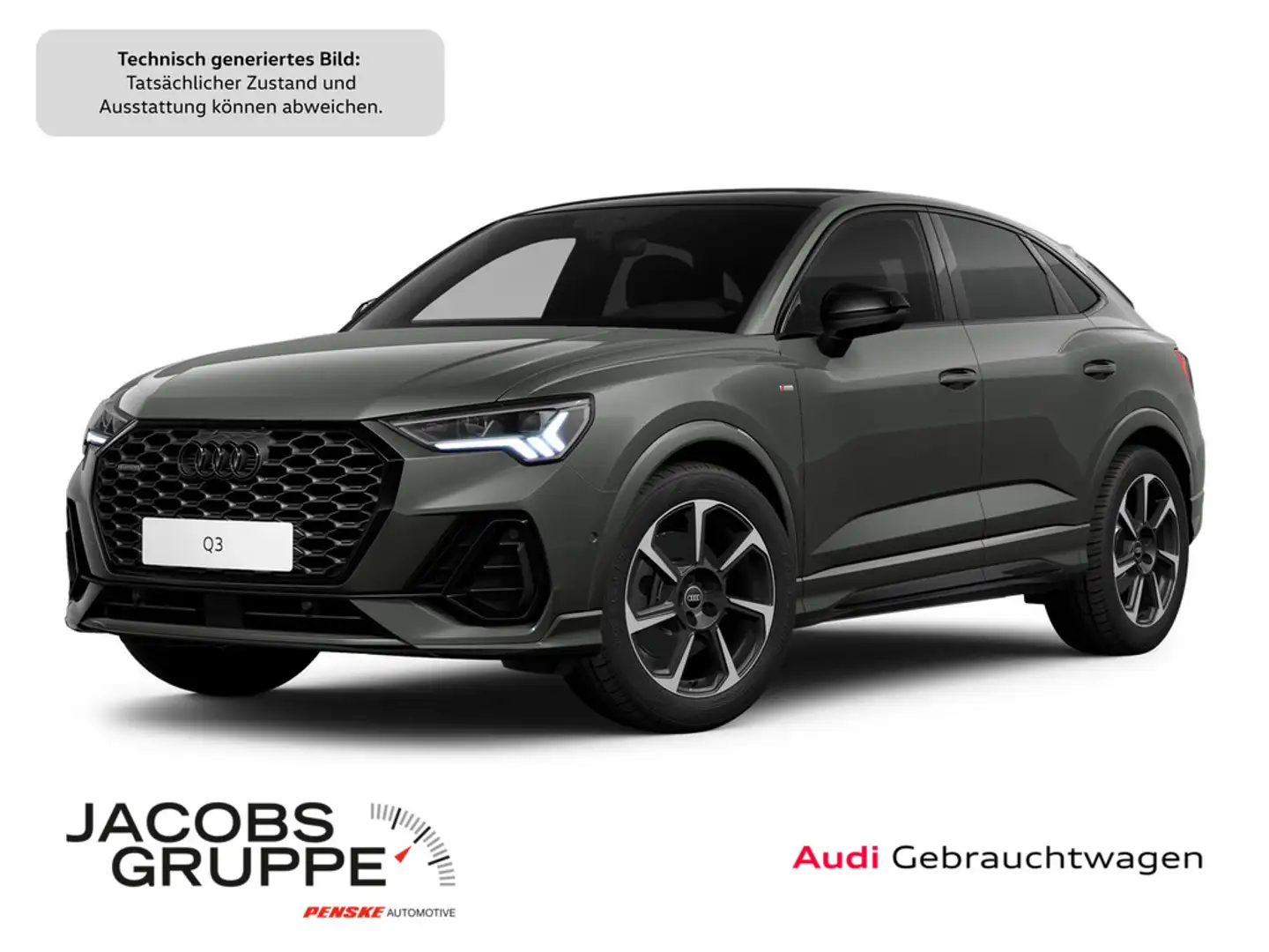 Audi Q3 Sportback 40 TFSI quattro S-line S-tronic, Grau - 1