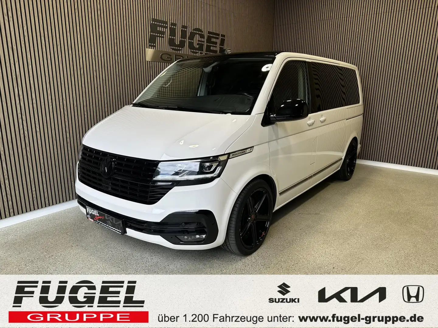 Volkswagen T6.1 Multivan 2.0 TDI DSG Highline LED|AHK|ACC|7S|RFK Weiß - 1