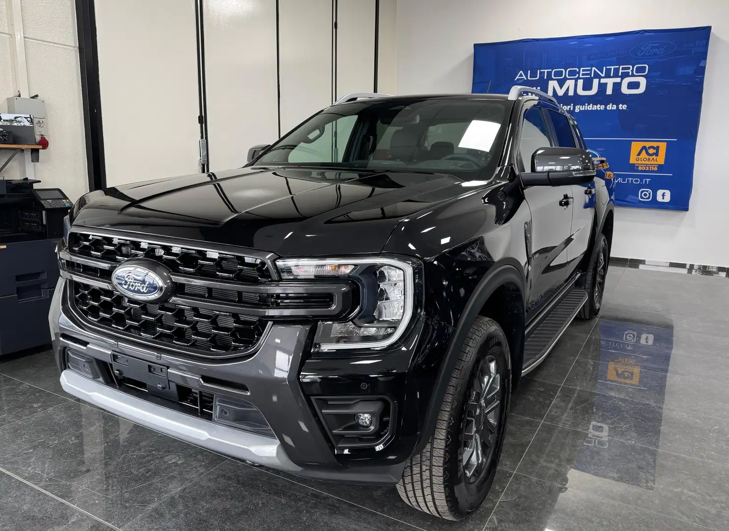 Ford Ranger Ranger 2.0 ecoblue Wildtrak awd 205cv auto Nero - 1