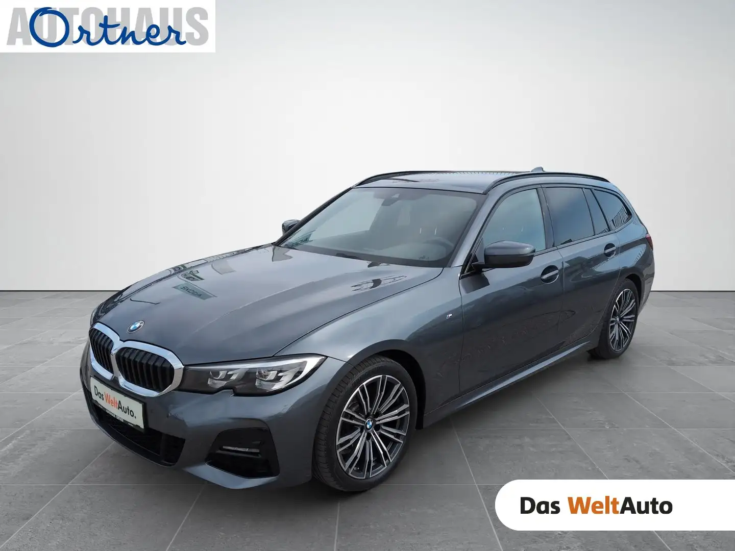 BMW 318 BMW 3 Touring 318d M Sport Grau - 1