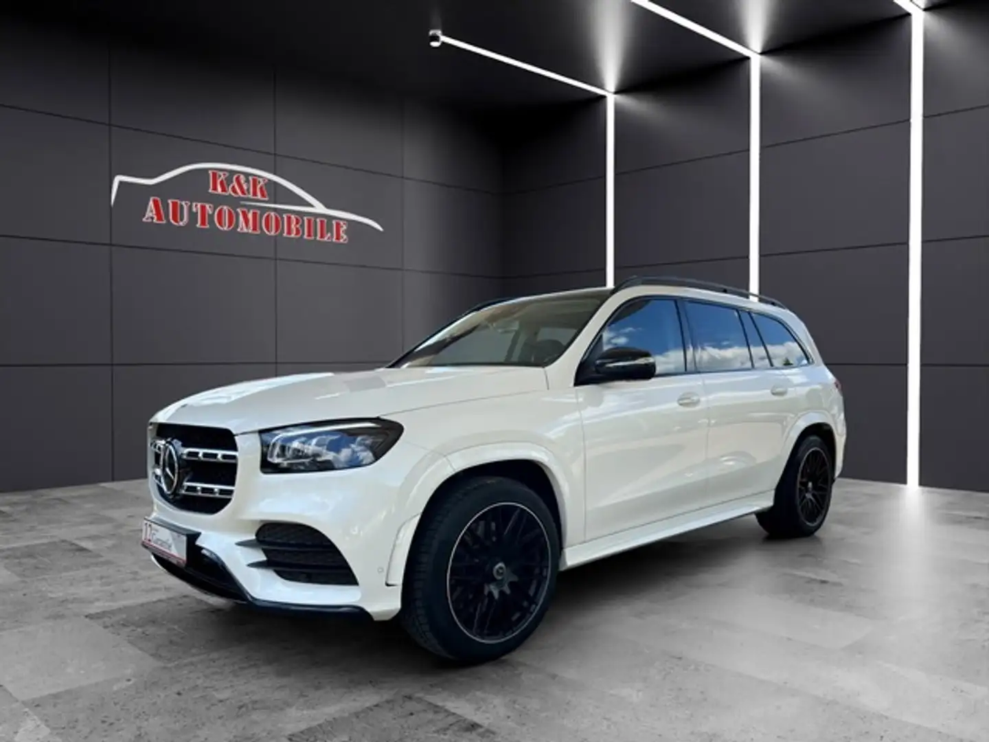 Mercedes-Benz GLS 400 d 4M AMG/PANO/HEAD UP/BURMESTER/360° Blanco - 1