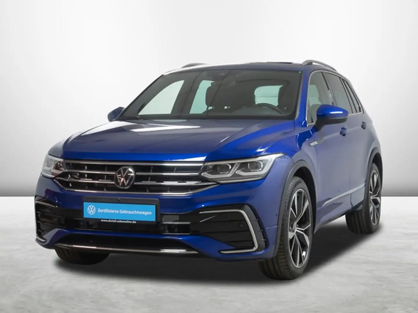 Volkswagen Tiguan 2.0 TDI DSG R-Line AHK MATRIX 360° ACC Blau - 1
