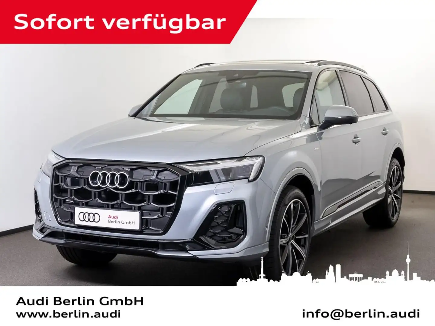 Audi Q7 S line 50 TDI quattro tiptronic Silber - 1
