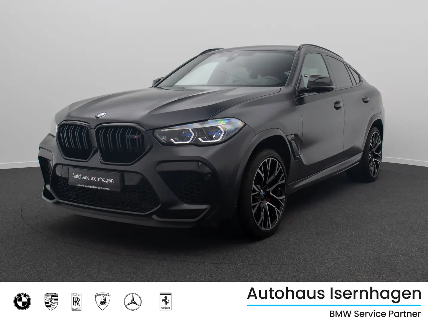 BMW X6 M Competition Massage FondEnt Individual Voll Schwarz - 1