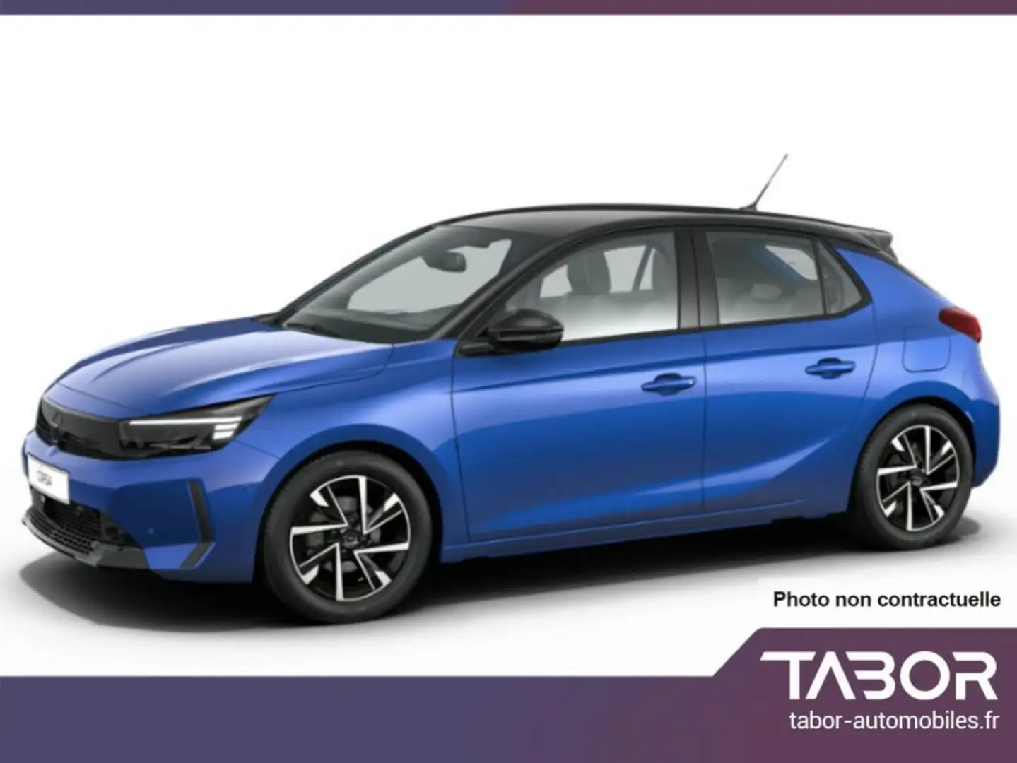 Opel Corsa 1.2 Turbo GS LED TechP radar AppCo Bleu - 2