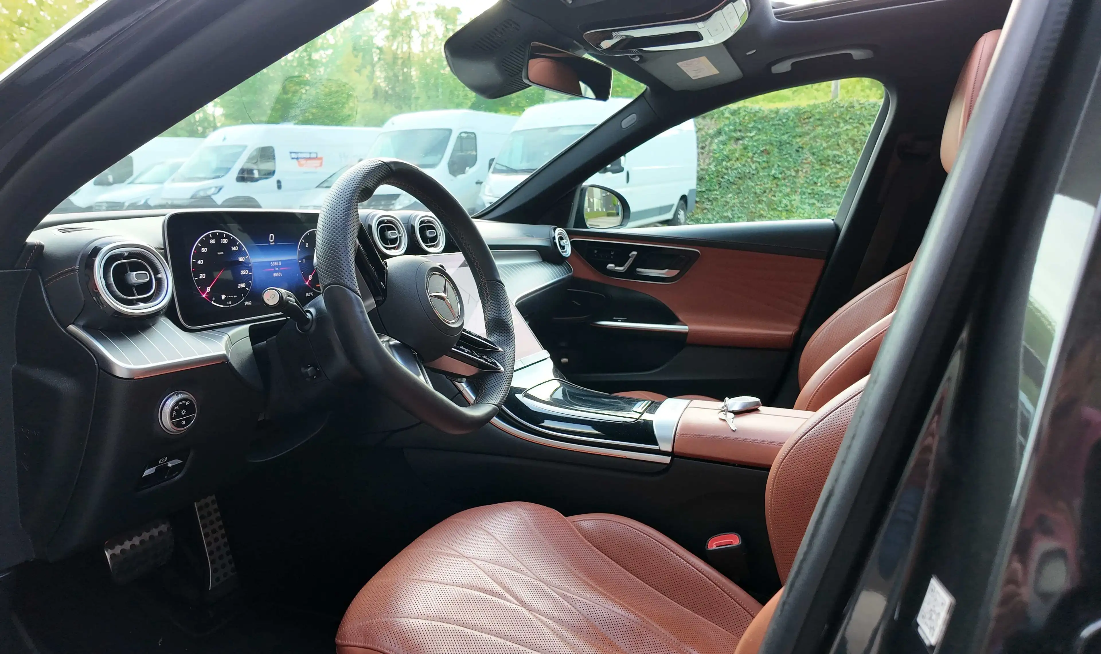 Mercedes-Benz C 220 d AMG Line Int./Ext. 9G-Tronic Pano/Cuir/Led — photo 7