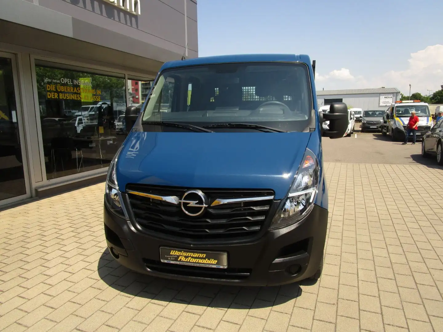 Opel Movano B  Pritsche L3H1 3,5T Blauw - 2