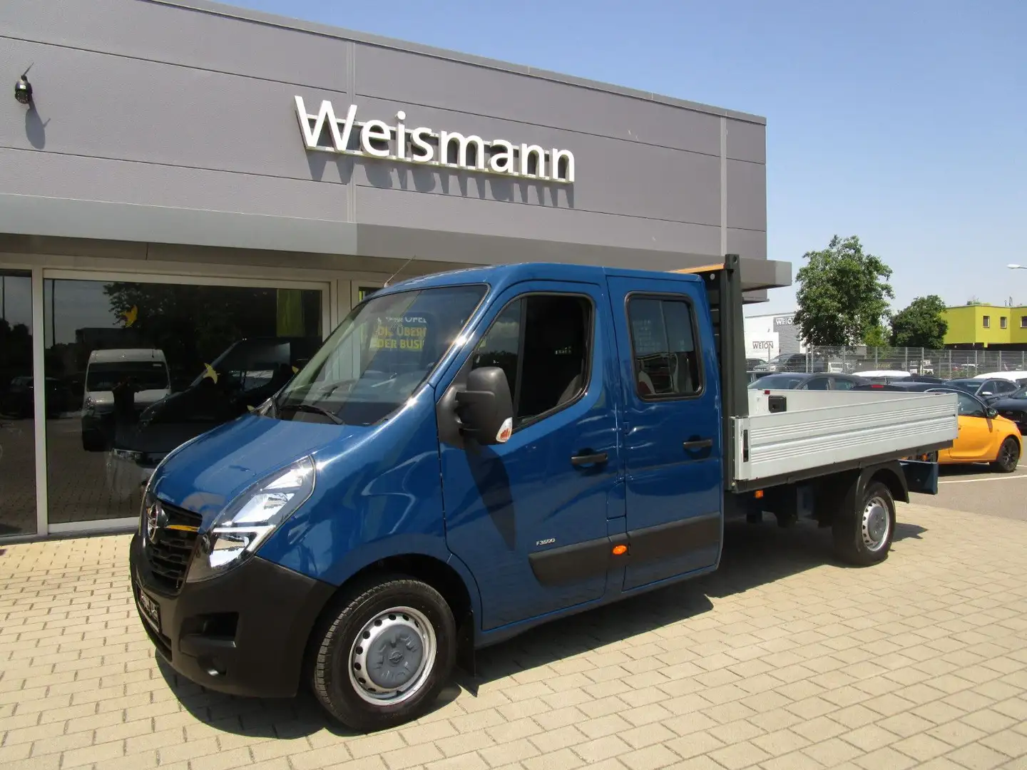 Opel Movano B  Pritsche L3H1 3,5T Blauw - 1