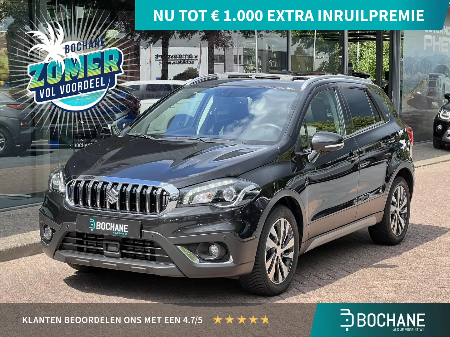 Suzuki S-Cross 1.4 Boosterjet AllGrip Stijl Automaat | Panoramada Negro - 1