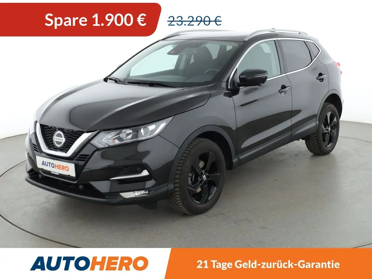 Nissan Qashqai 1.7 dCi N-Connecta 4x4 Aut.*NAVI*360°CAM*SPUR*PDC* Schwarz - 1