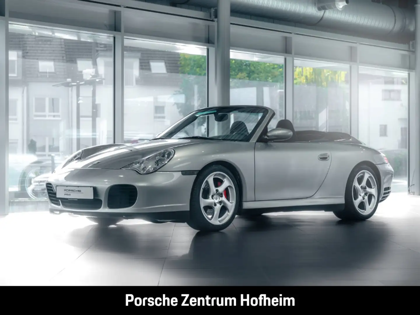 Porsche 996 911 Carrera 4S Cabriolet Leder 55.112 km Argent - 1