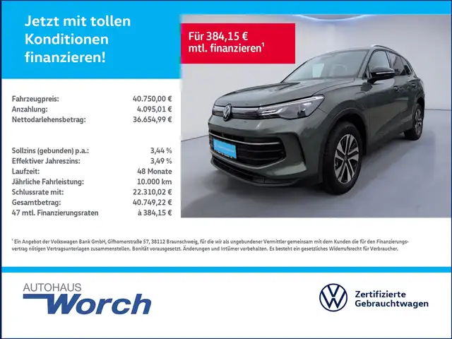 Volkswagen Tiguan Life 1.5 TSI eHybrid DSG AHK+NAVI+LED+SHZ