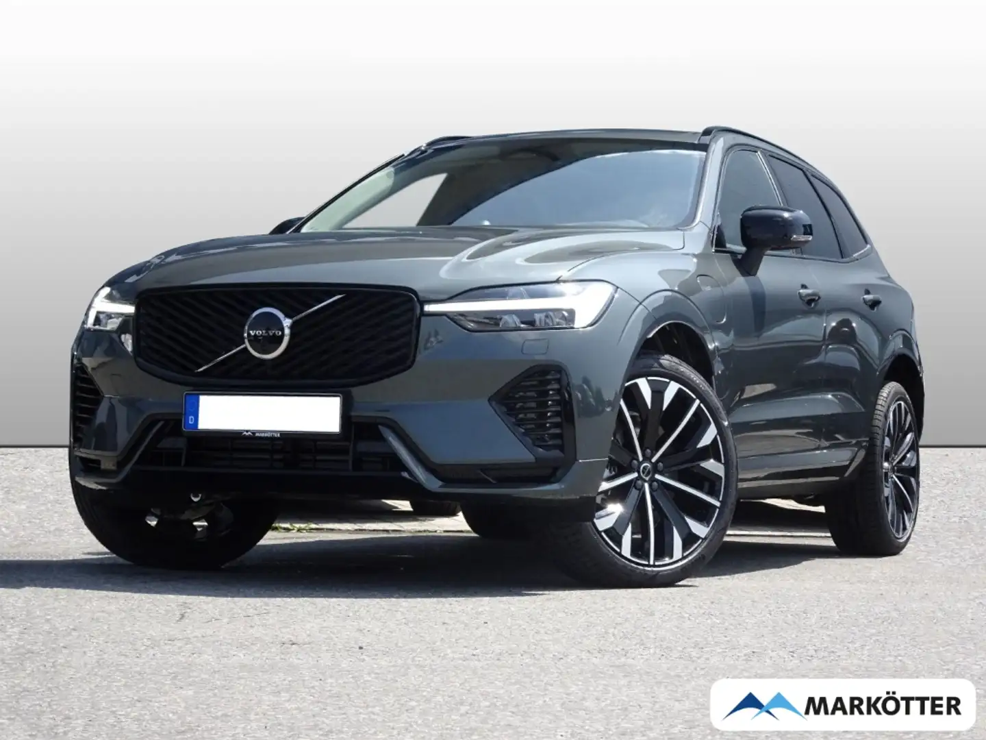 Volvo XC60 T8 AWD Ultra Dark Plug-In Hybrid/Massagesitze Grün - 1