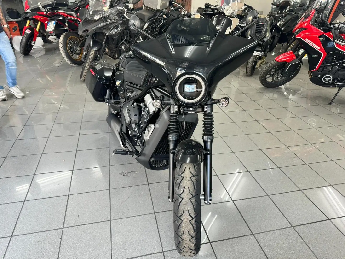 Moto Morini Bagger Calibro 700 149€ mese a Domicilio Noir - 2