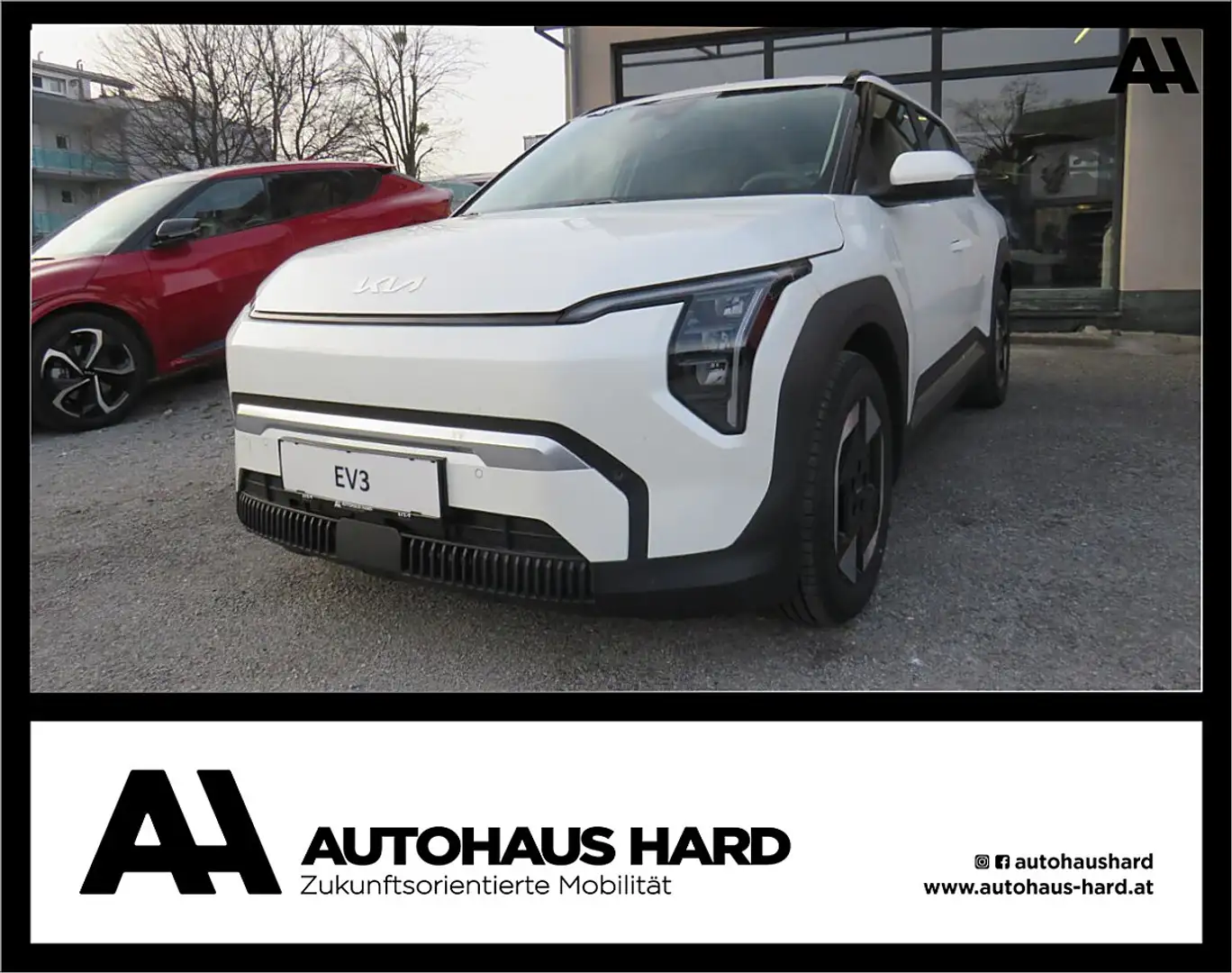 Kia EV3 FWD 81,4kWh Long Range Earth Weiß - 1