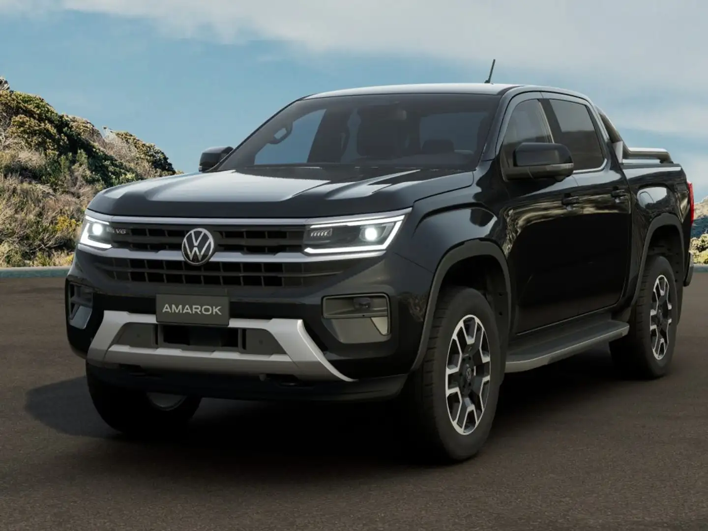 Volkswagen Amarok STYLE 3.0 V6 241 CV 4-MOTION PREZZO + IVA Negru - 1
