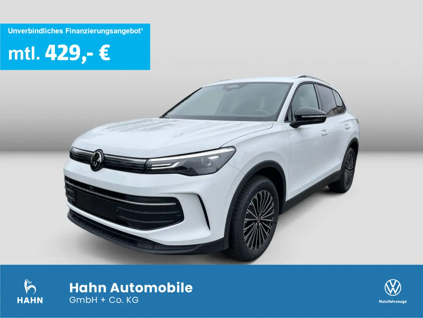 Volkswagen Tiguan GOAL 1.5l eTSI 110KW NAVI PLUS-PAKET AHK Weiß - 1