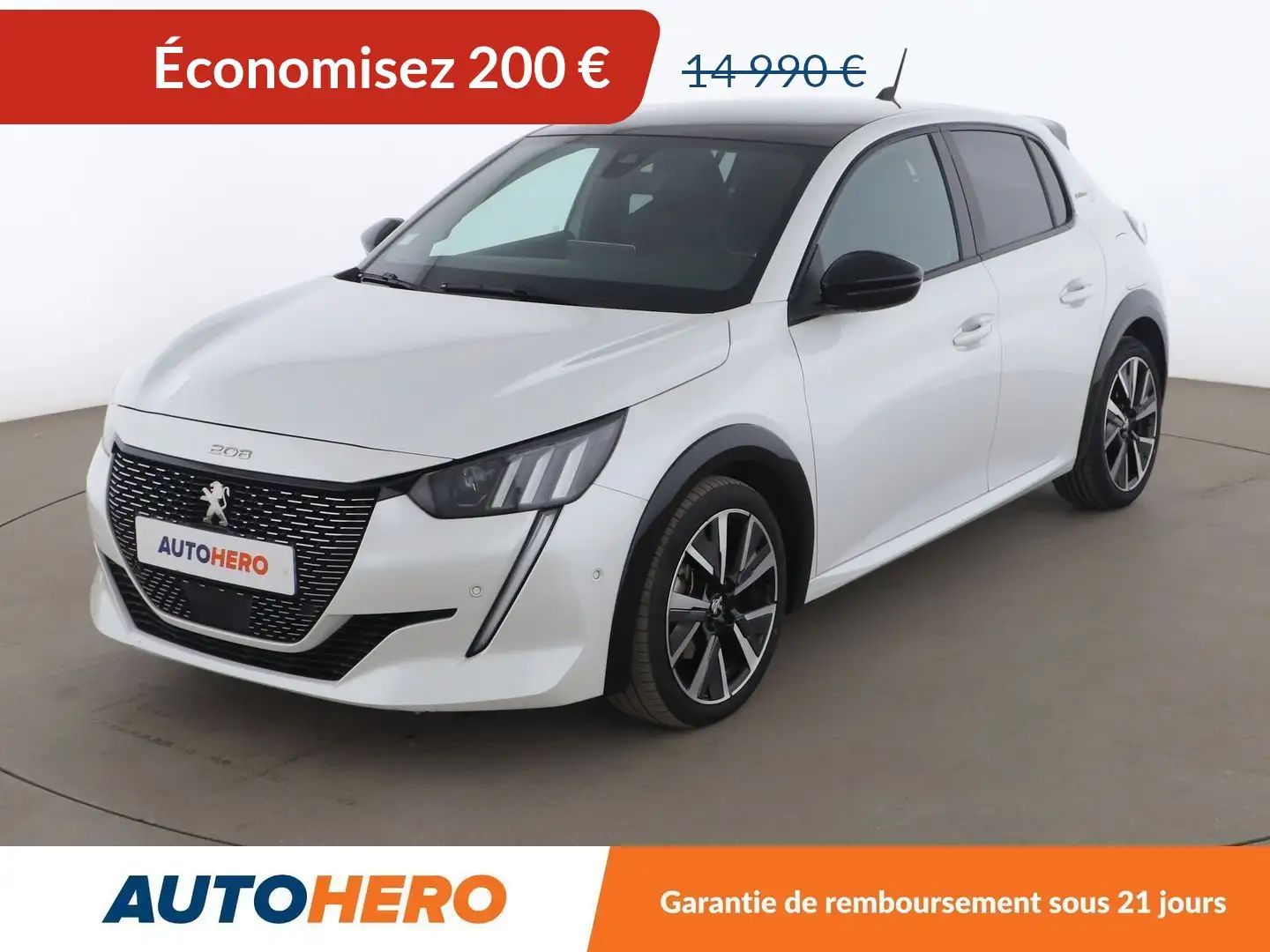 Peugeot 208 1.2 PureTech GT Line EAT8 Blanc - 1