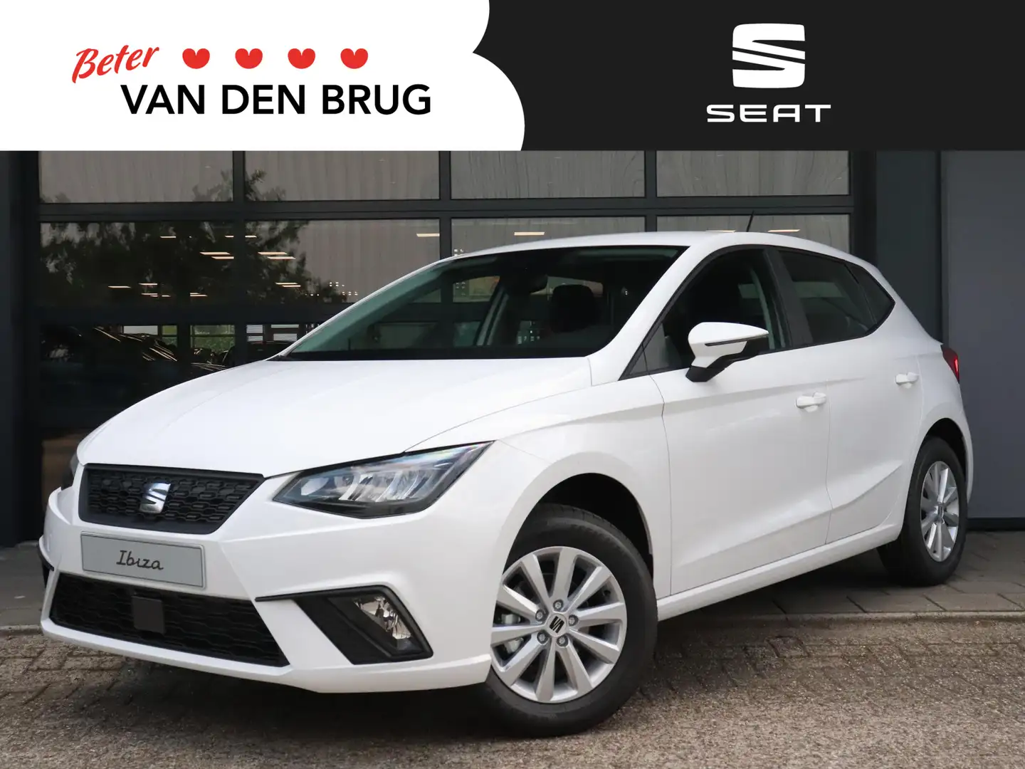 SEAT Ibiza Style Plus 1.0 70 kW / 95 pk EcoTSI Hatchback 5 de Wit - 1