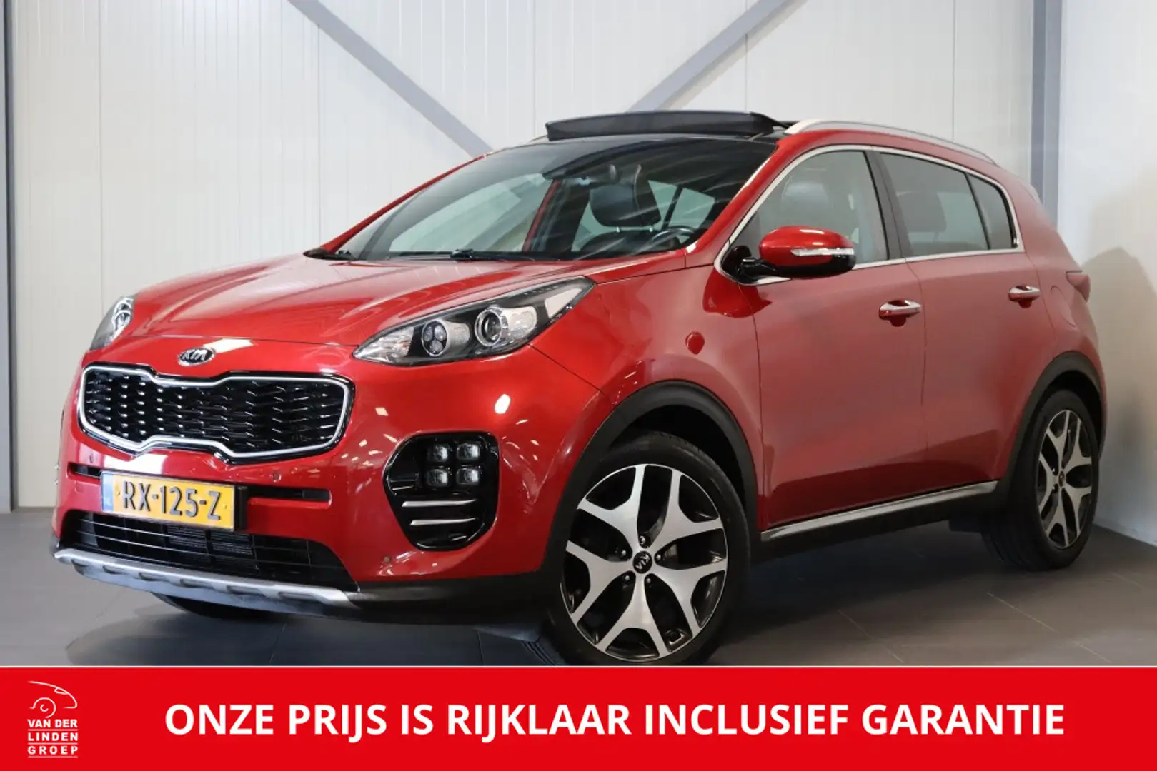 Kia Sportage 1.6 T-GDI 177pk GT-Line|Pano-dak|Trekhaak|1900kg|L Rojo - 1