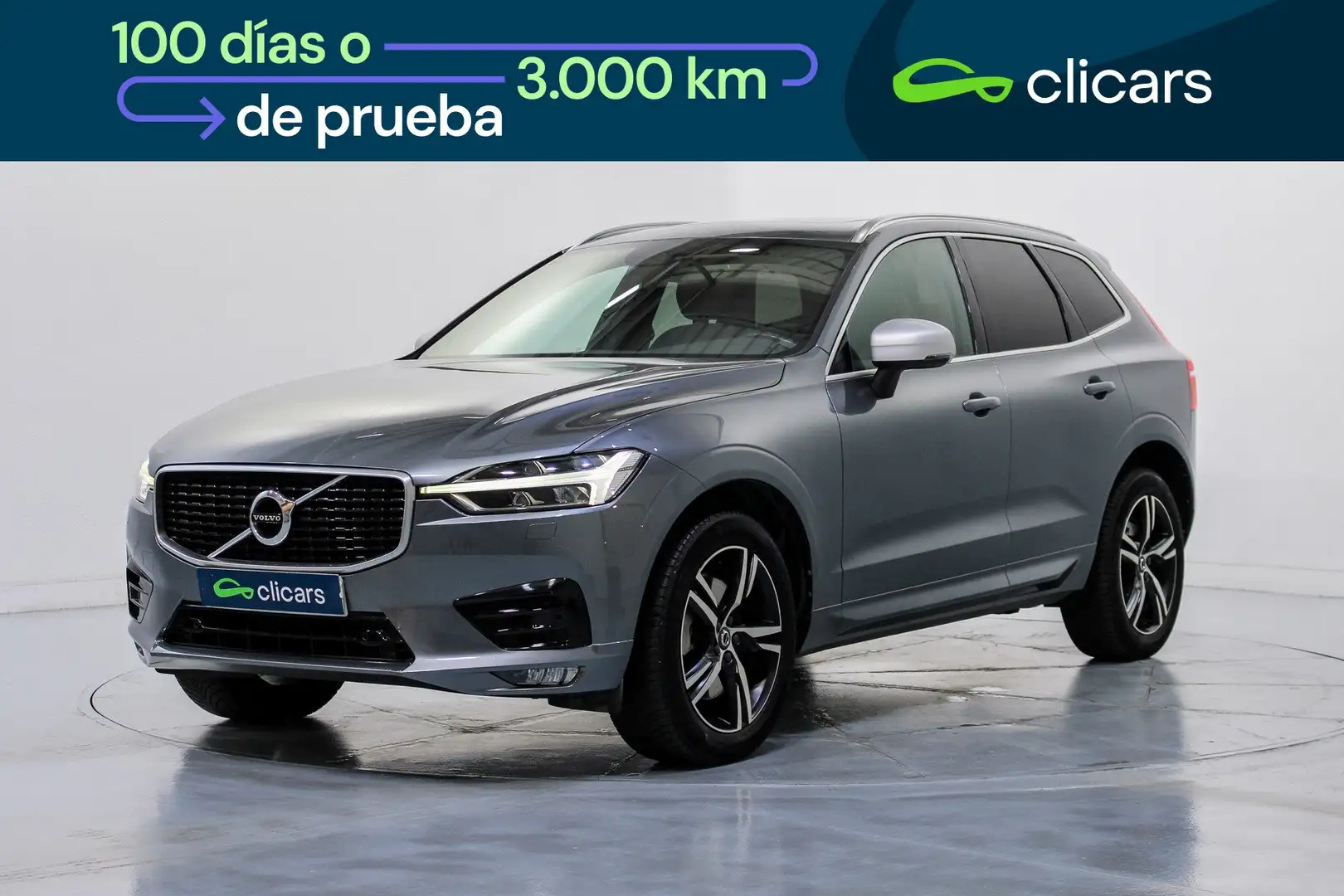 Volvo XC60 D5 R-Design Momentum AWD Aut. 220 Gris - 1