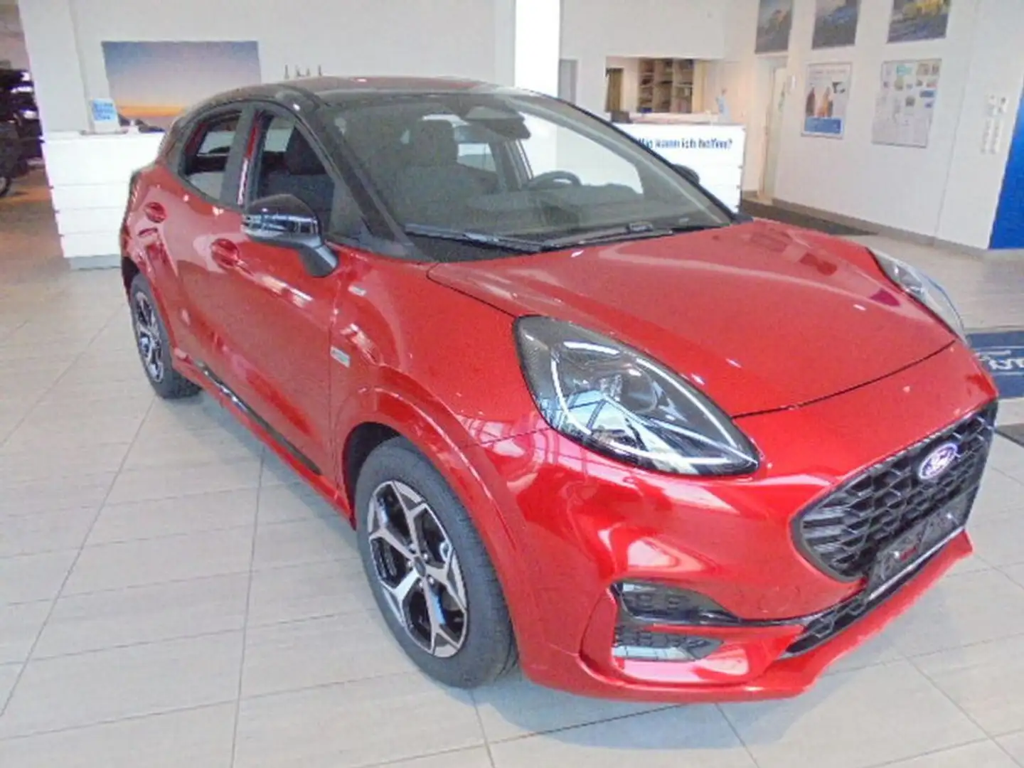 Ford Puma ST-Line 125PS Benzin Leasingaktion! Rot - 2
