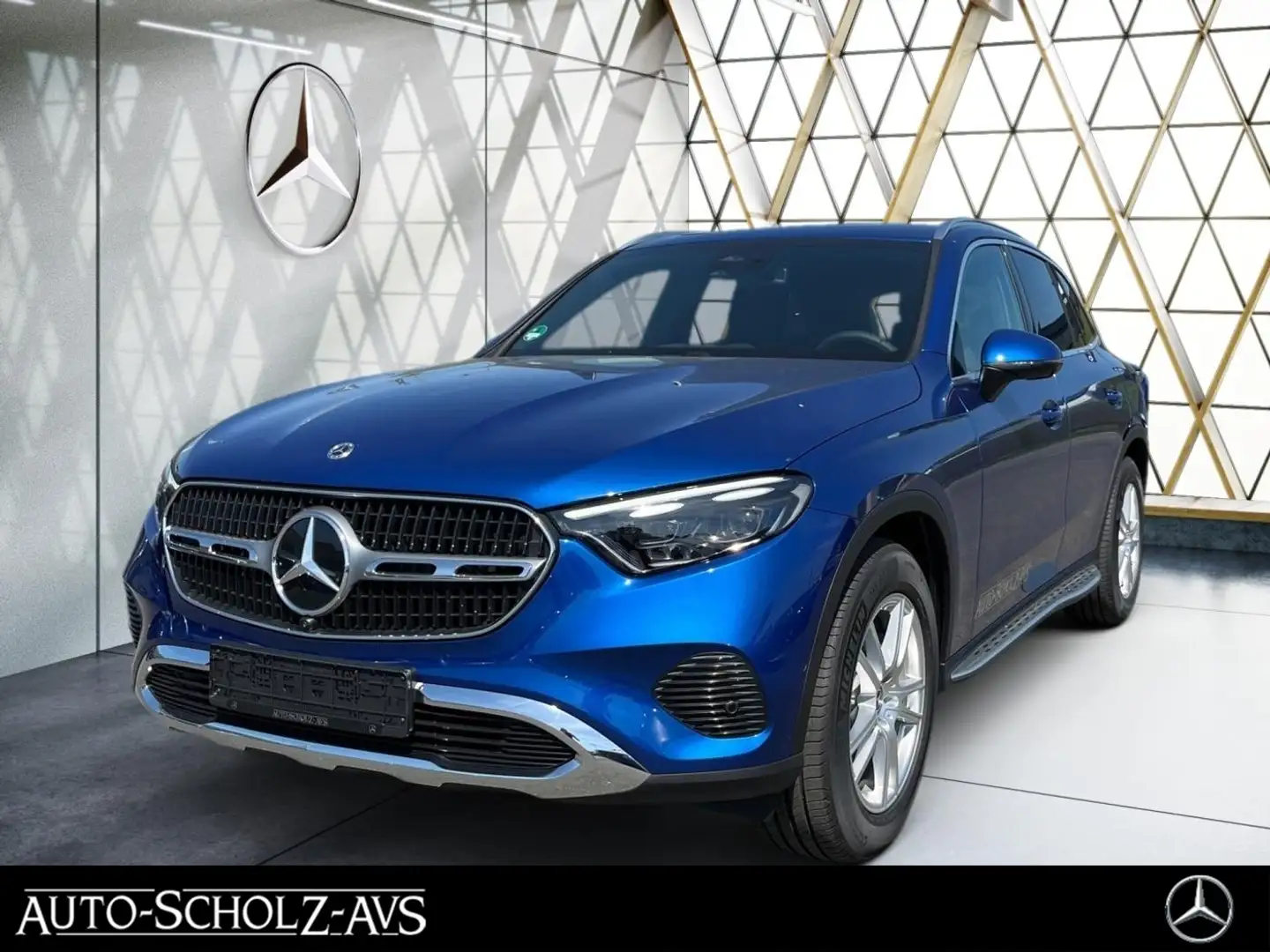 Mercedes-Benz GLC 200 4MATIC Avantgarde AHK*360°Lenk-Hz*Memory Blau - 1