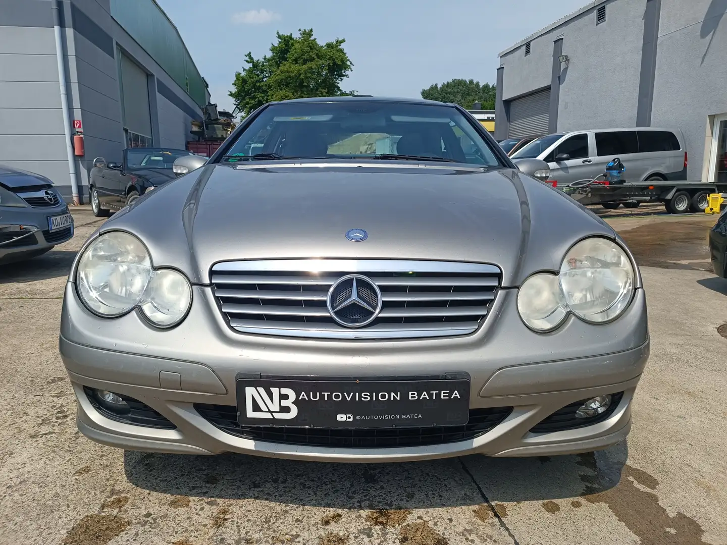 Mercedes-Benz C 230 Kompressor Sportcoupe,Panorama,Automatik,Leder,Alu Goud - 2