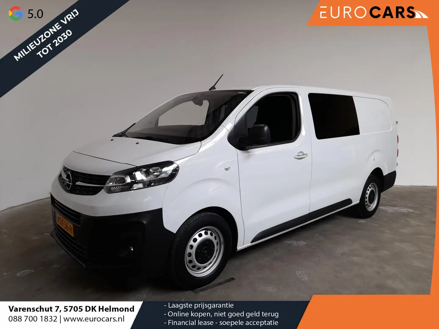 Opel Vivaro 2.0 CDTI L3H1 145PK Dubbele Cabine Edition Navigat Blanc - 1