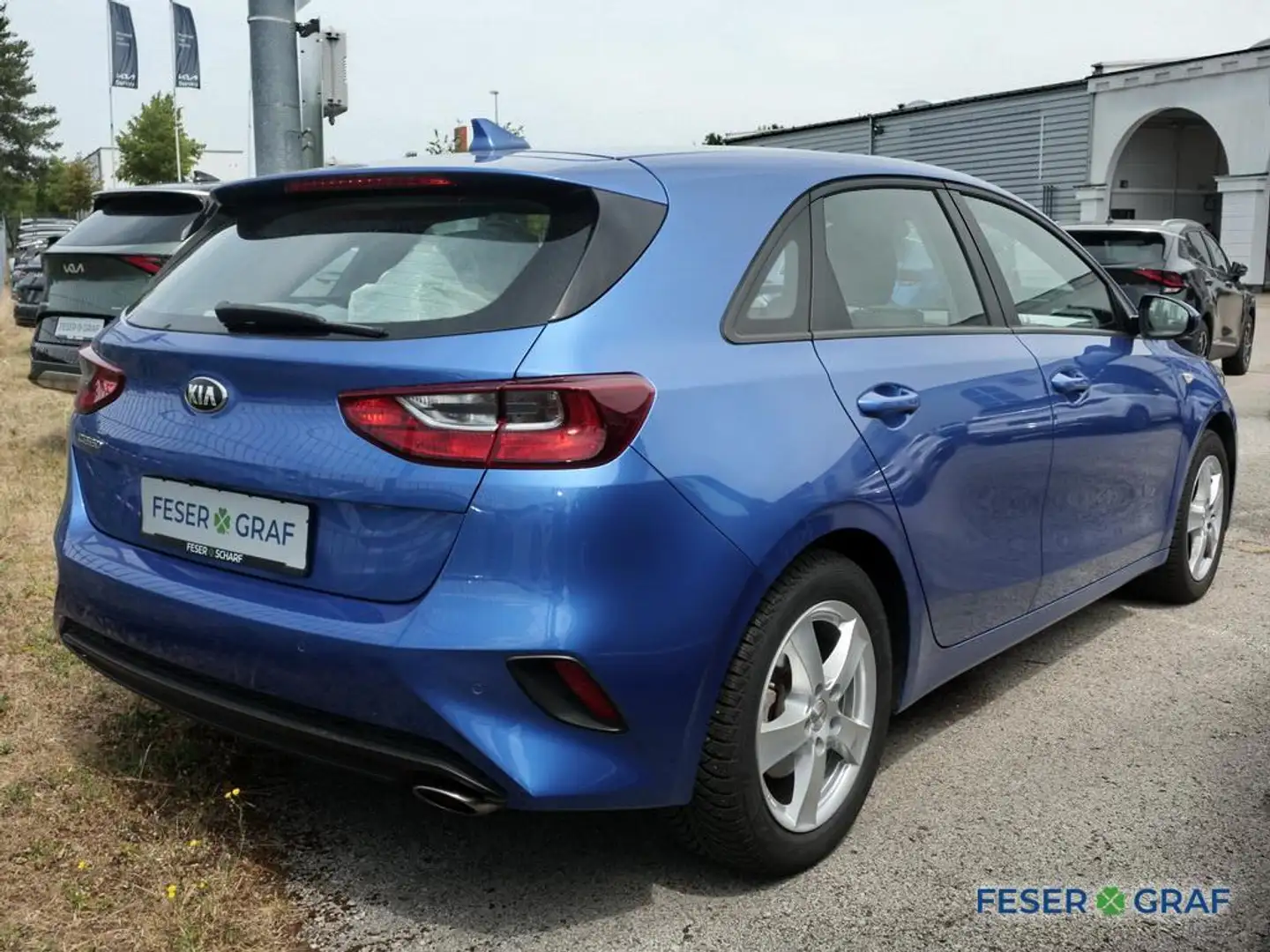 Kia Ceed / cee'd 1.4 EDITION7 EMOTION 8-fach-bereift Klima Blauw - 2