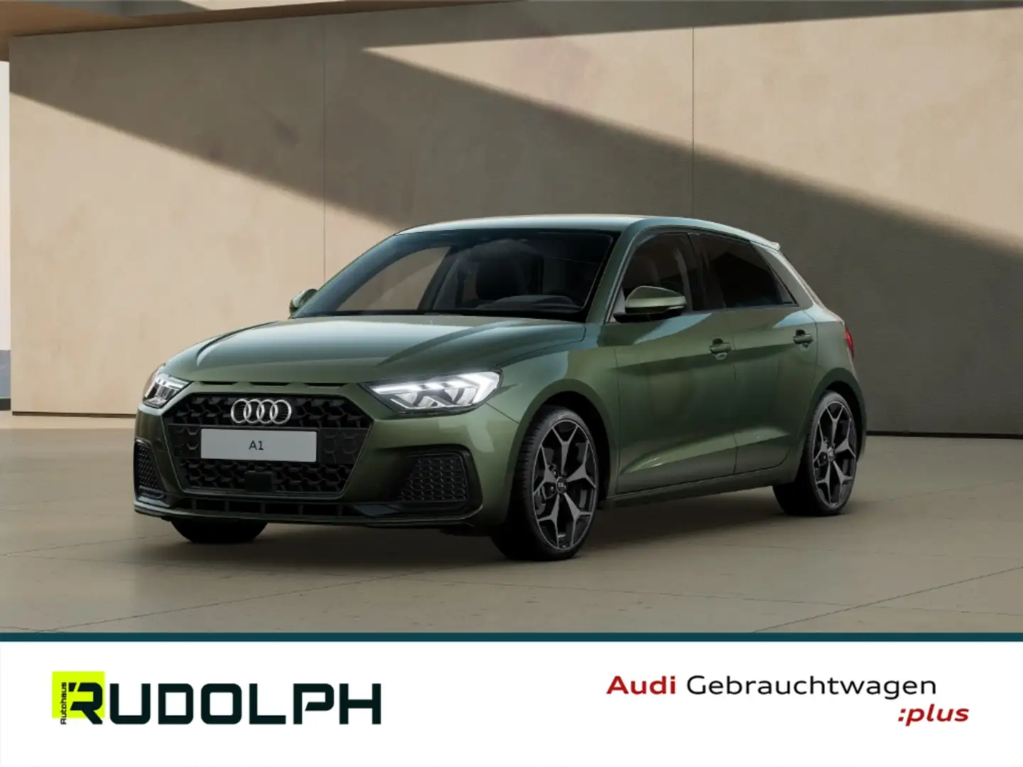 Audi A1 Sportback advanced 30 TFSI ACC LED Navi PDCv+h Grün - 1