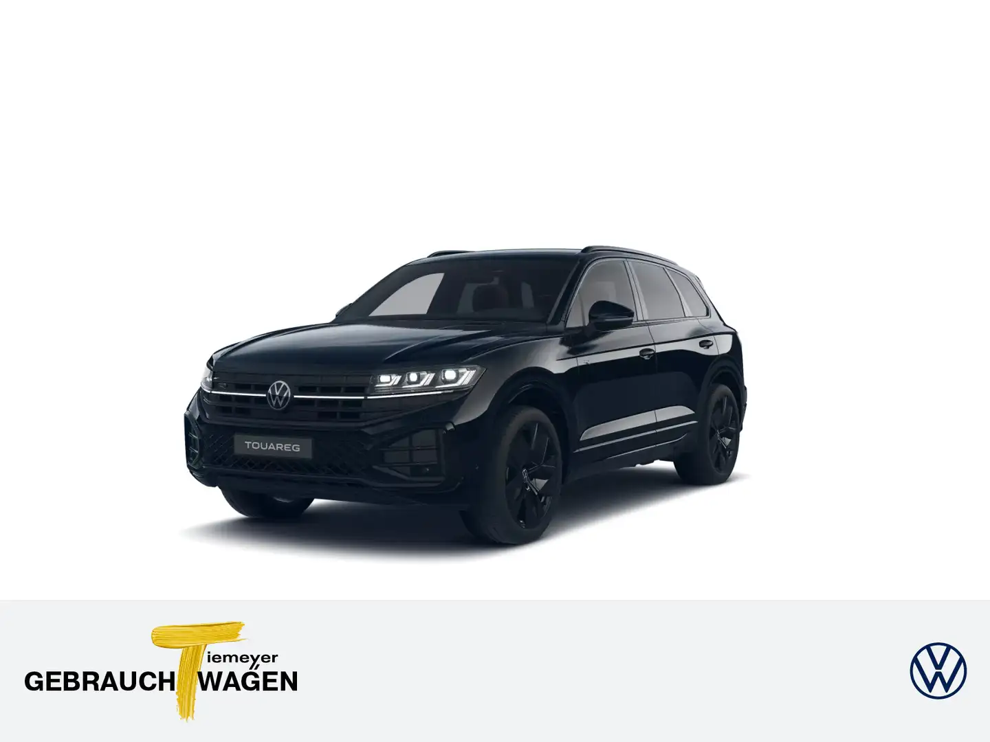 Volkswagen Touareg 3.0 TDI 4M R-LINE BLACK LM21 AHK MEMORY Schwarz - 1