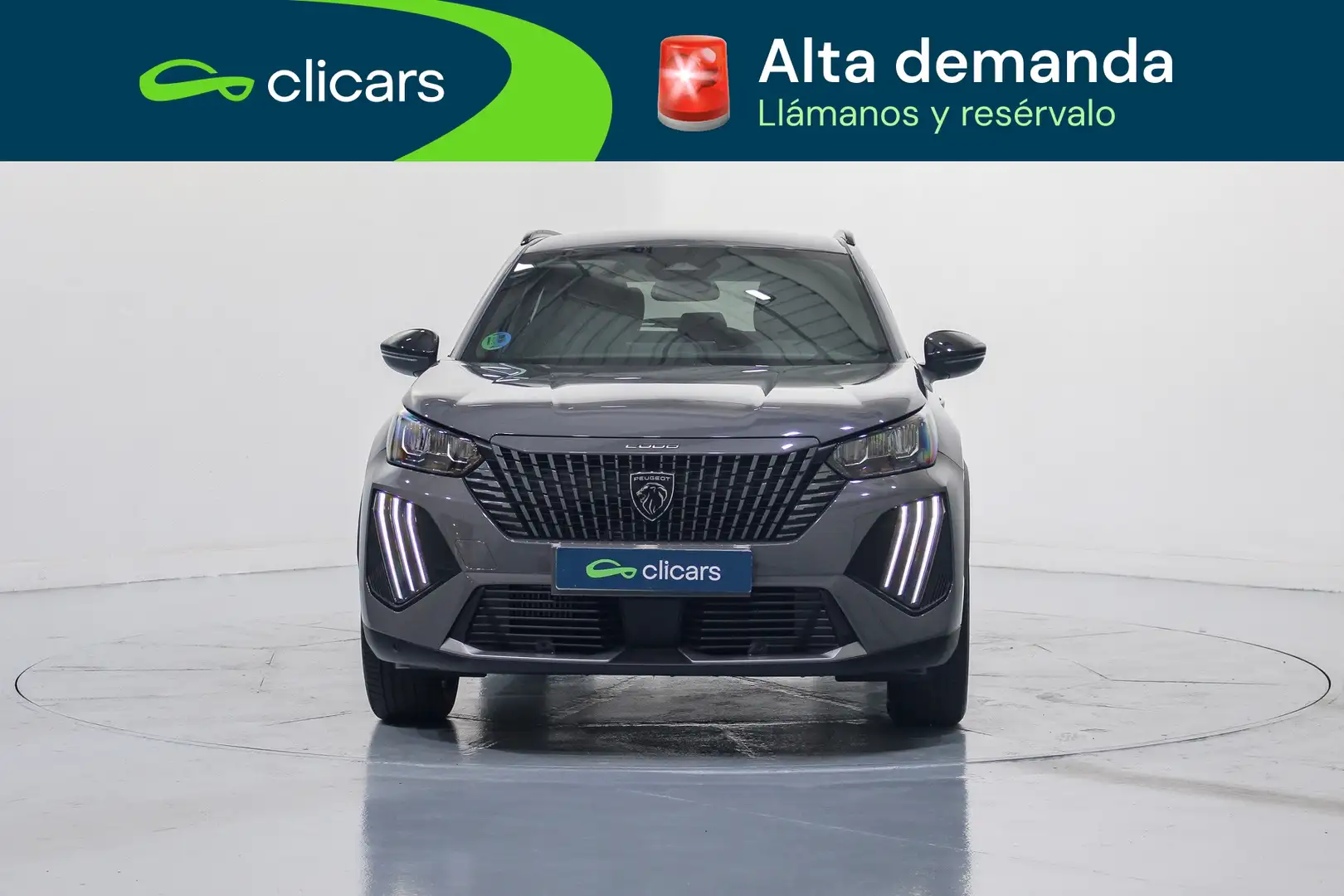 Peugeot 2008 Hybrid 136 Allure eDCS6 Gris - 2