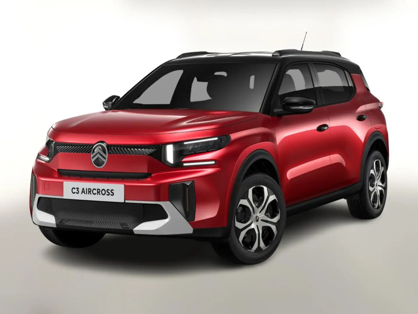 Citroen C3 Aircross Turbo 100 PLUS PDC Kam PrivG Temp BT 74 kW (101... Rot - 1