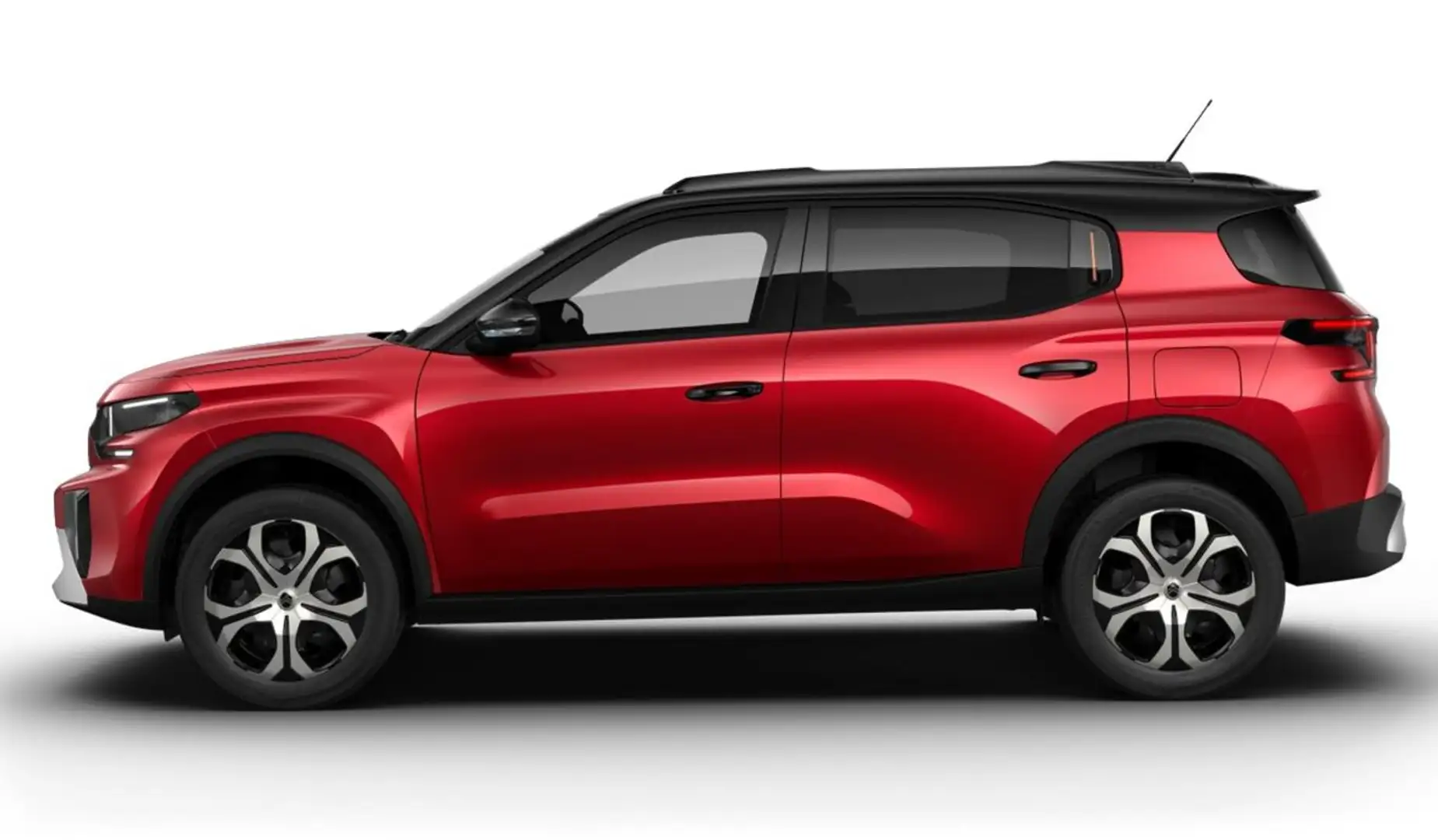 Citroen C3 Aircross Turbo 100 PLUS PDC Kam PrivG Temp BT 74 kW (101... Rot - 2