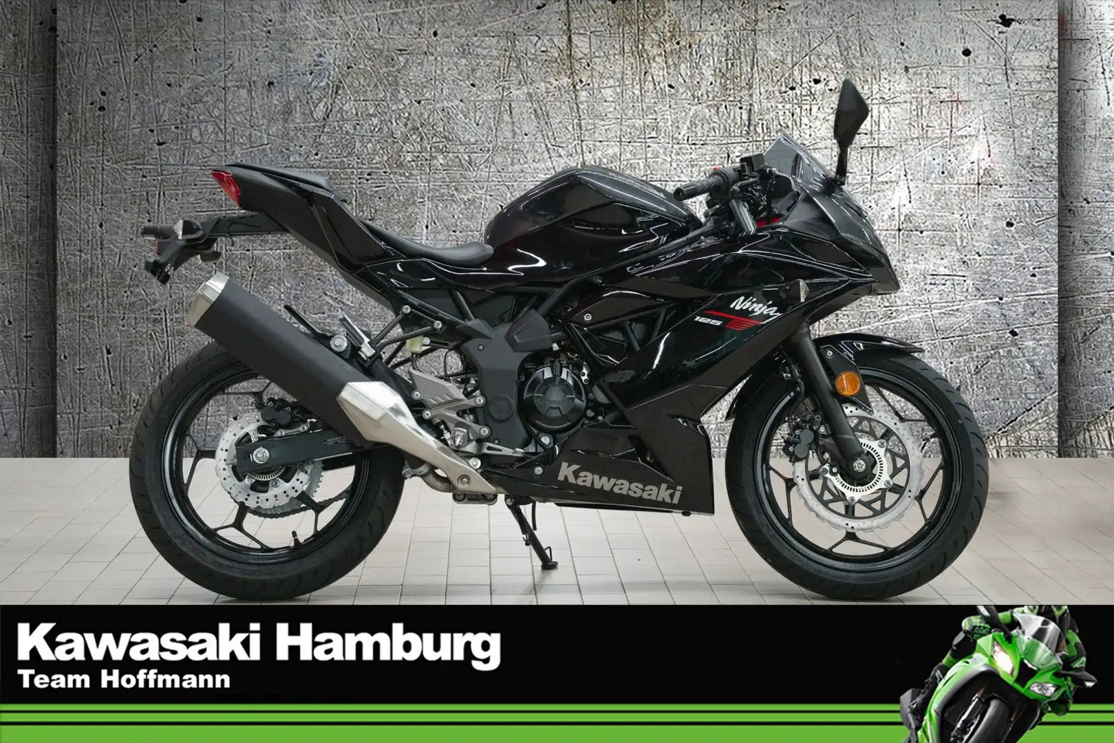 Kawasaki Ninja 125 4 JAHRE WERKSGARANTIE, Lieferservice Fekete - 1