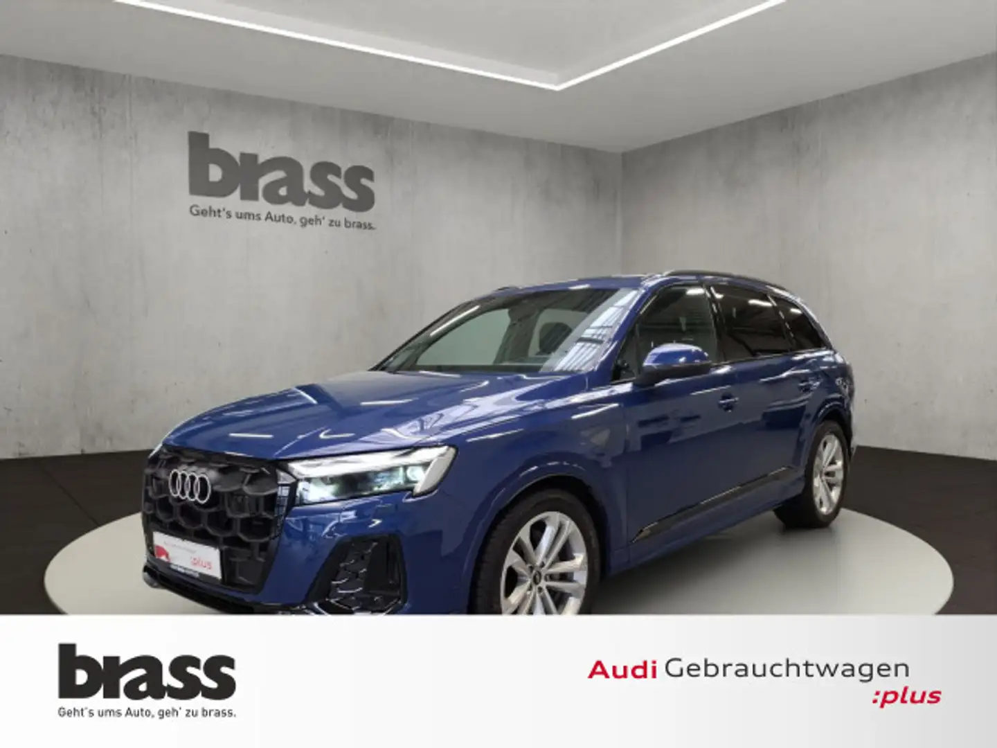 Audi Q7 SUV S line 50 TDI quattro 210(286) kW(PS) tip Blau - 1
