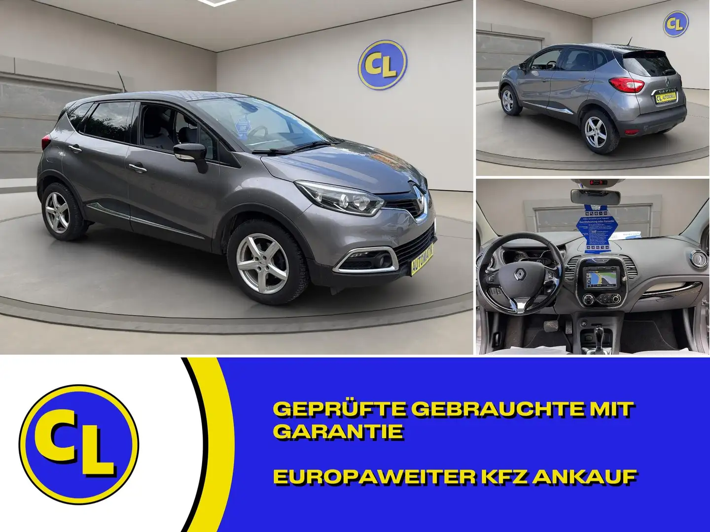 Renault Captur TCe 120 EDC Luxe Gris - 1