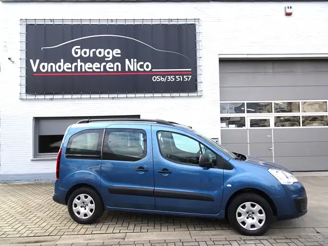 Peugeot Partner 1.2i 5pl. Teepee AIRCO,PDC,CRUISE,SCHUIFDEUR,BLUET