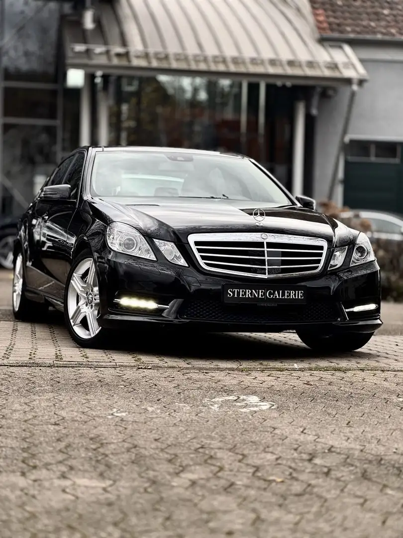 Mercedes-Benz E 500 AMG-LINE/V8/PANO/AIRMA/DISTR+/MEMO LED Bi Negro - 2