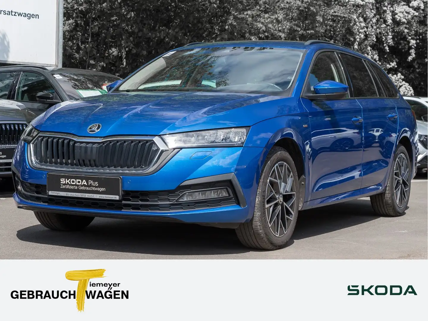 Skoda Octavia Combi 2.0 TDI DSG CLEVER LED LM17 AHK Blau - 1