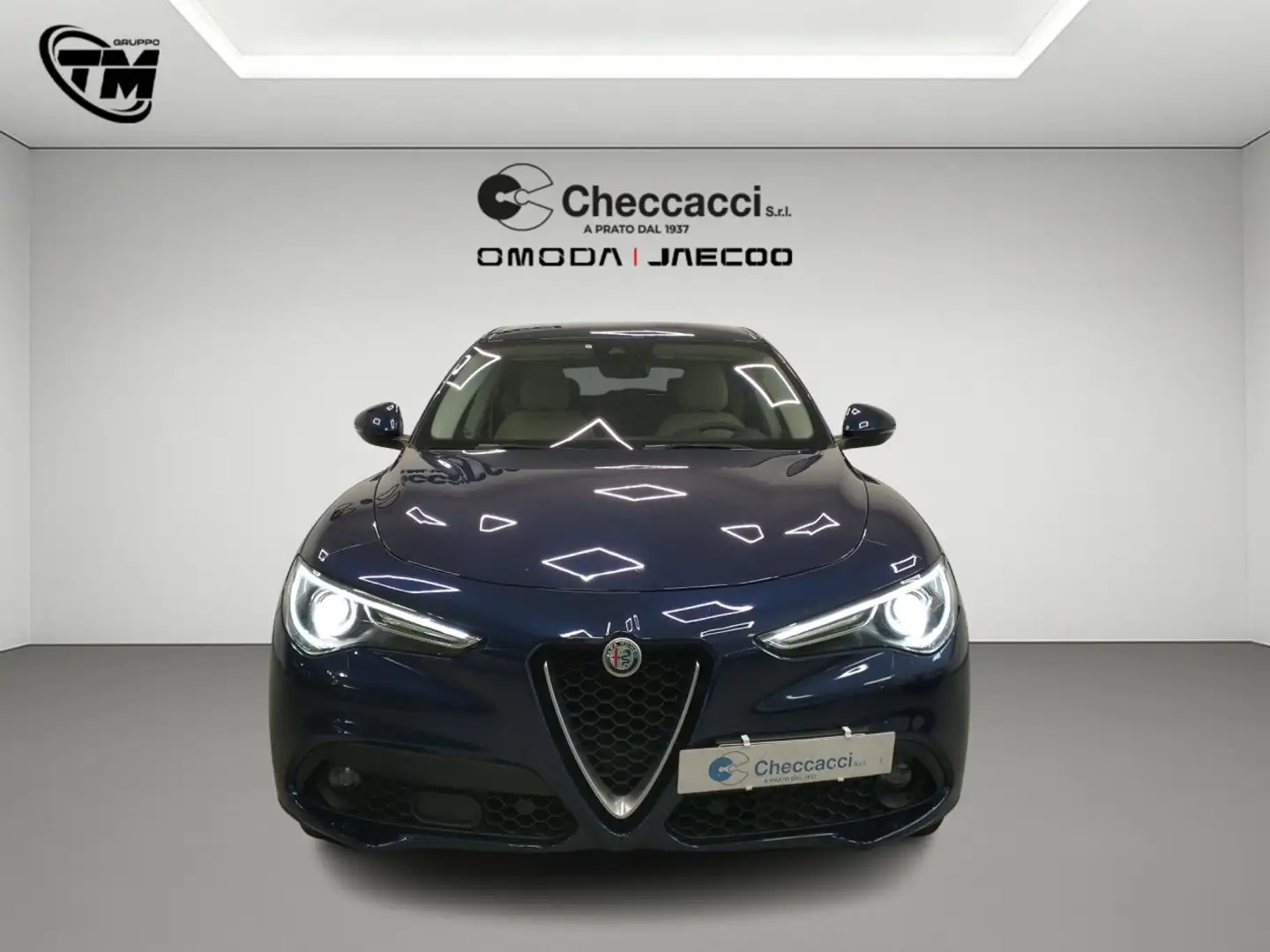 Alfa Romeo Stelvio 2.2 Q4 * INTERNI PELLE * SEDILI RISCAL.ELETTRICI * Blau - 2