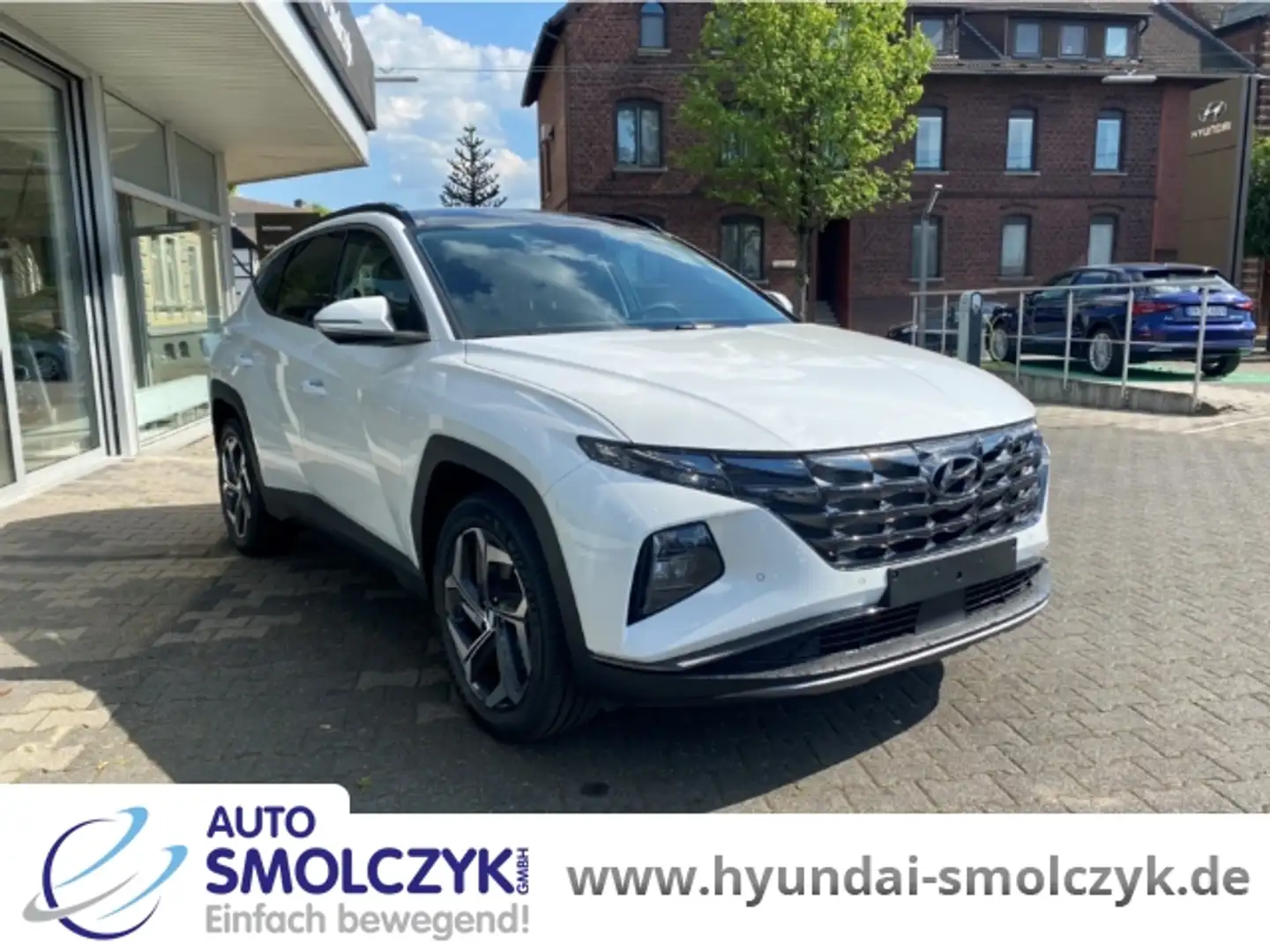 Hyundai TUCSON 1.6 4WD PLUG-IN HYBRID NAVI+KAMERA+PDC Bianco - 2