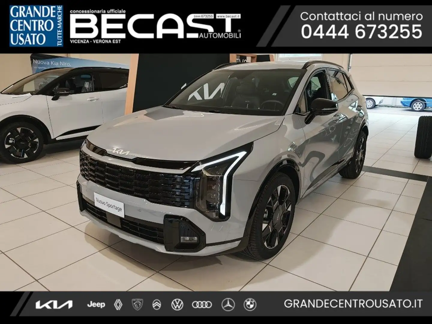 Kia Sportage 1.6 CRDi MHEV DCT GT-line PE - PRONTA CONSEGNA Серый - 1