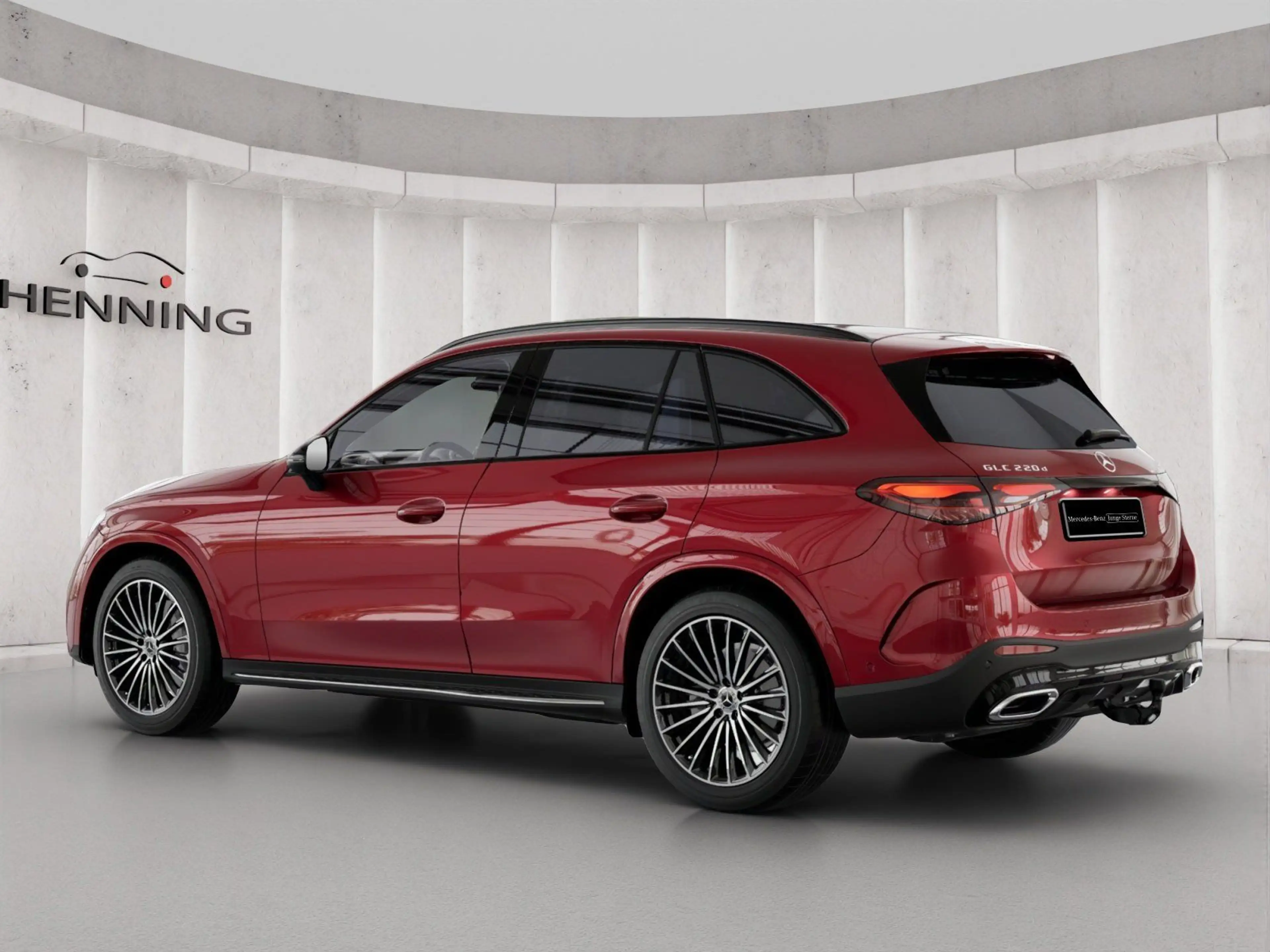 Mercedes-Benz GLC 220 d 4M AMG Night Pano Kamera Totw. AHK 20" — photo 2