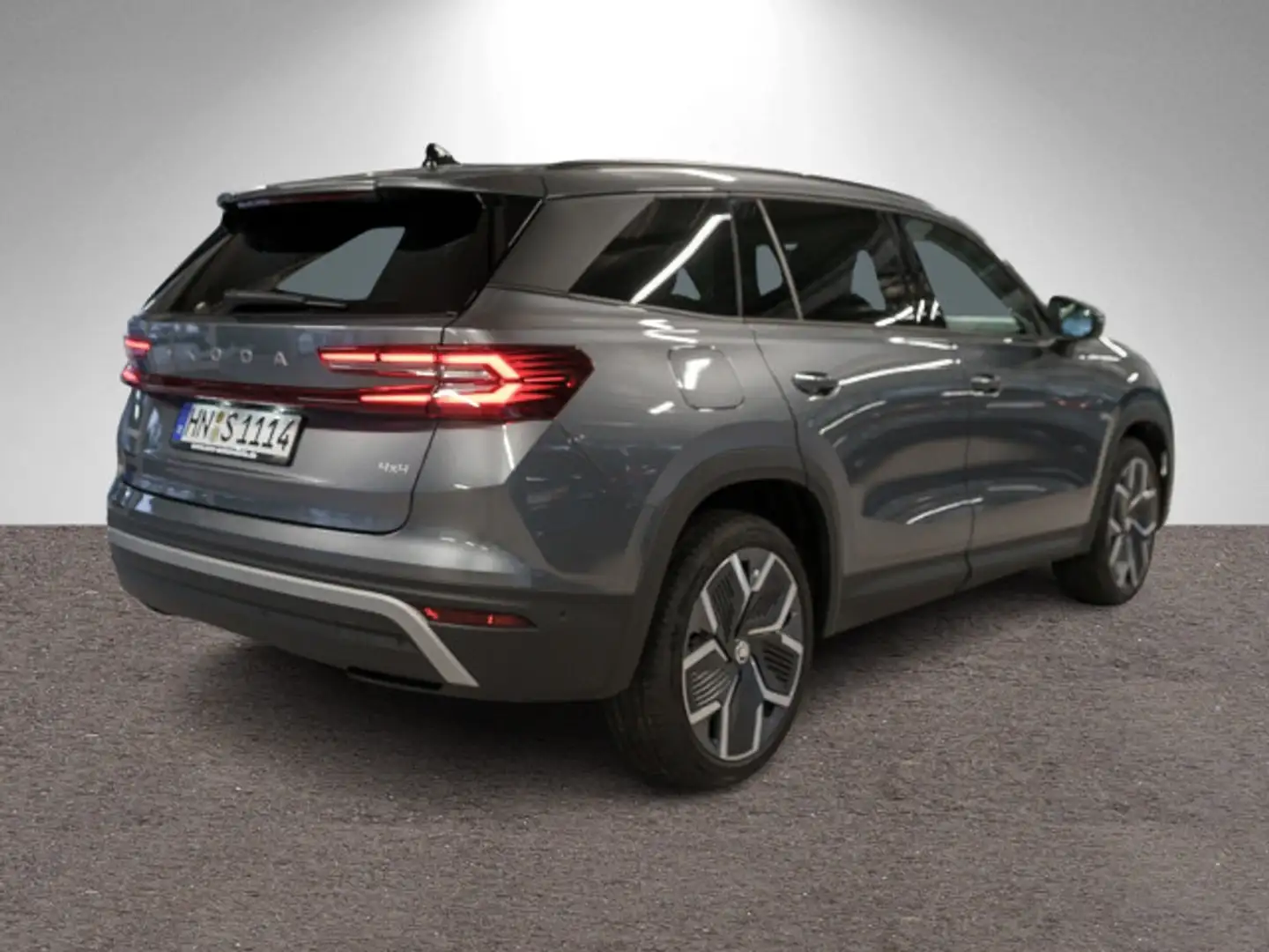 Skoda Kodiaq Selection 2.0 TDI 4x4 DSG Pano Stdhzg AHK Gris - 2