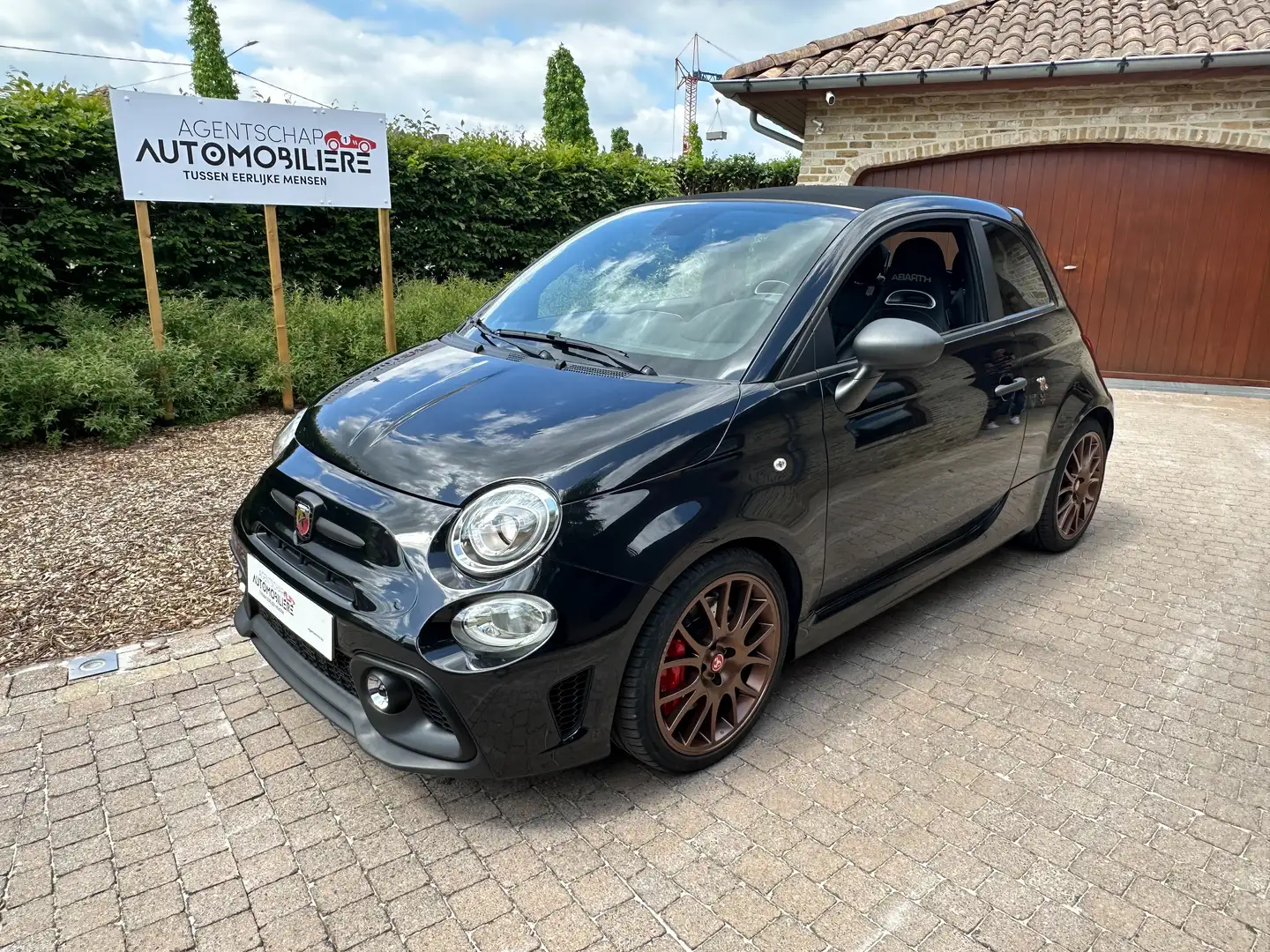 Abarth 595 Competizione 595C 1.4 Met 180pk en 1 jaar garantie tot 5 jaar Negru - 1