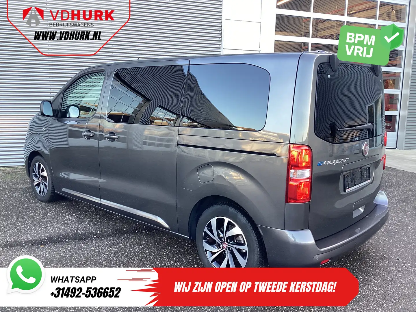 Fiat E-Ulysse (Scudo) L2 75 kWh 330 km WLTP (€40.467 incl.btw) C Сірий - 2