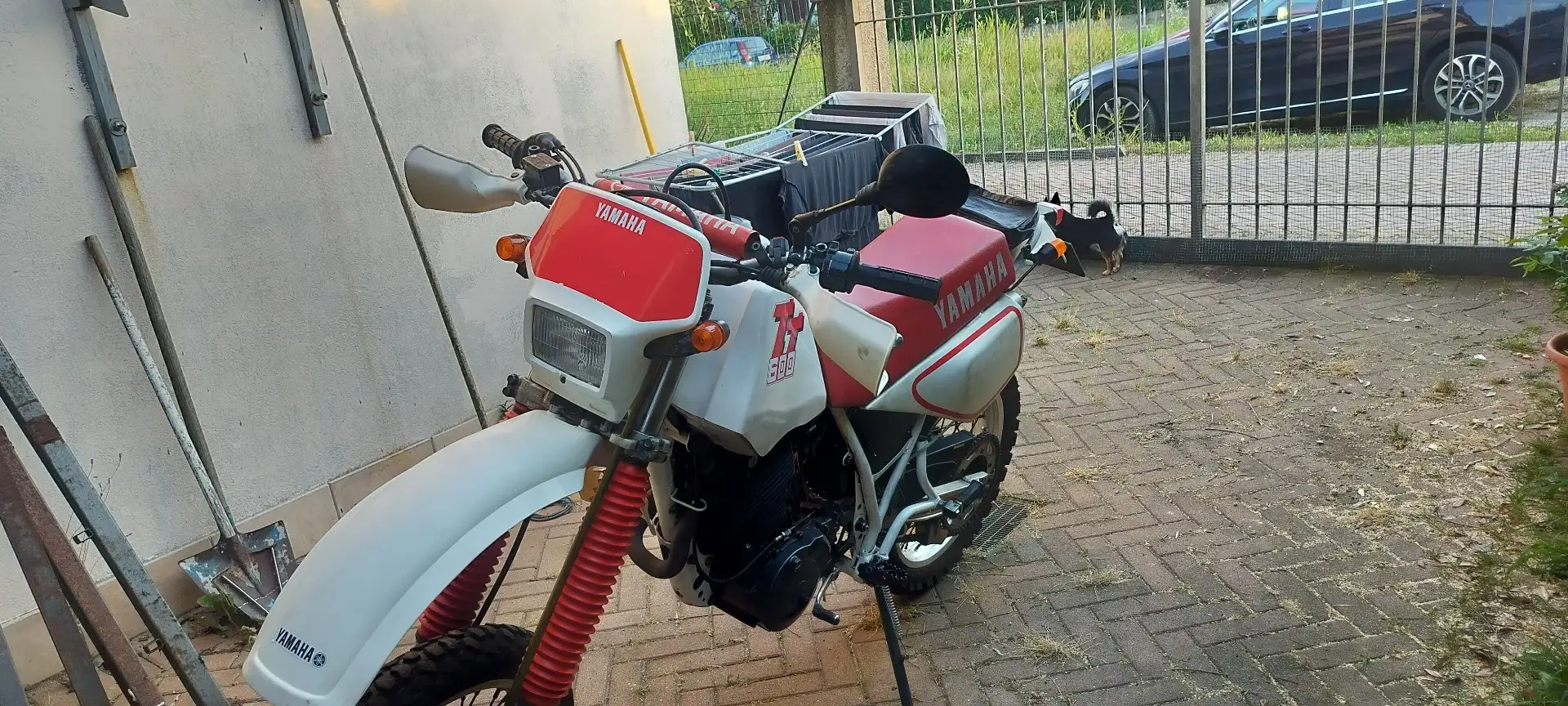 Yamaha TT 600 Bianco - 1