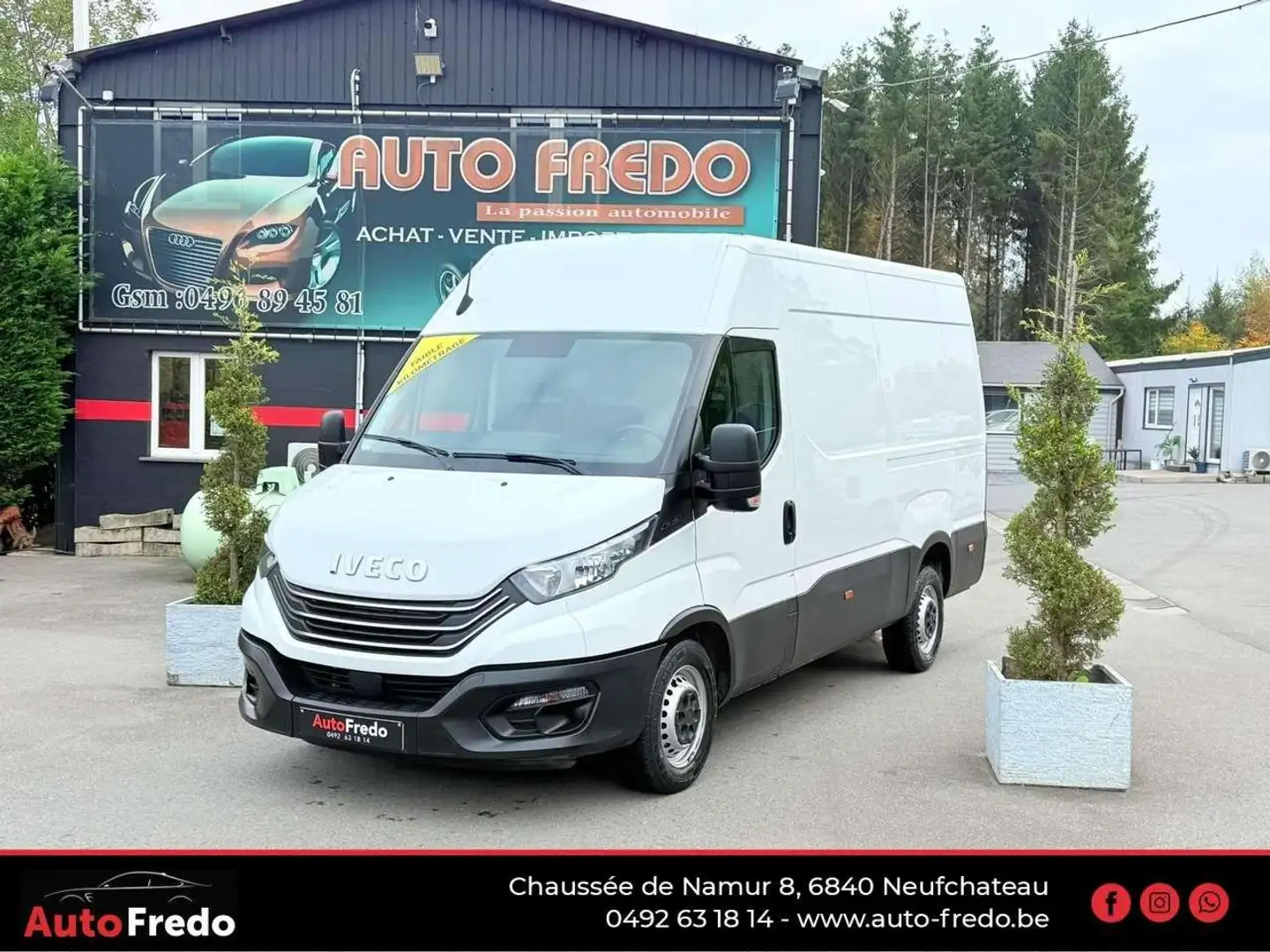 Iveco Daily 35C14V 2.3 * prix htva * 34 000 km Garantie 2 ans Blanc - 1